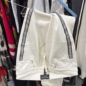 Frank Lyman White Embellished Jeans